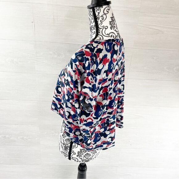 A Bathing Ape Bape Camo Logo Cropped High Low Top - Picture 6 of 8